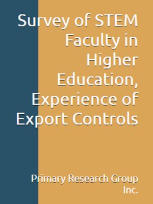 cover image of Experience of Export Controls